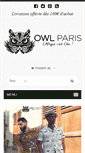 Mobile Screenshot of owlparis.com